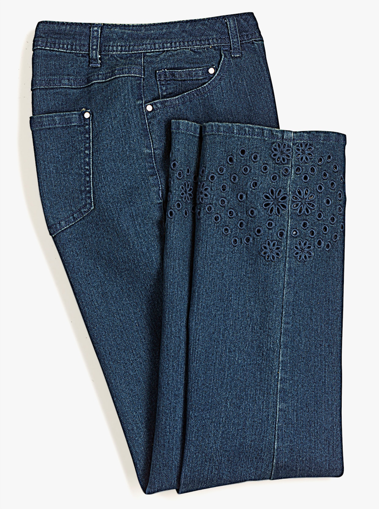 7/8-jeans - blue stone