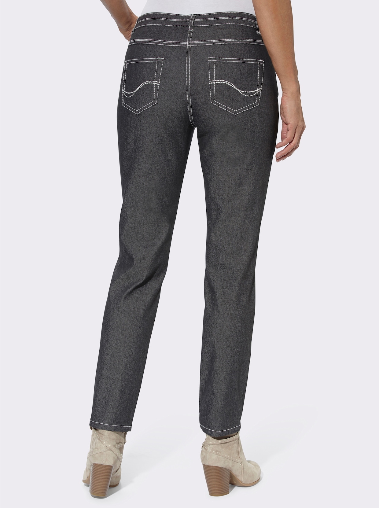 5-Pocket-Jeans - schwarz