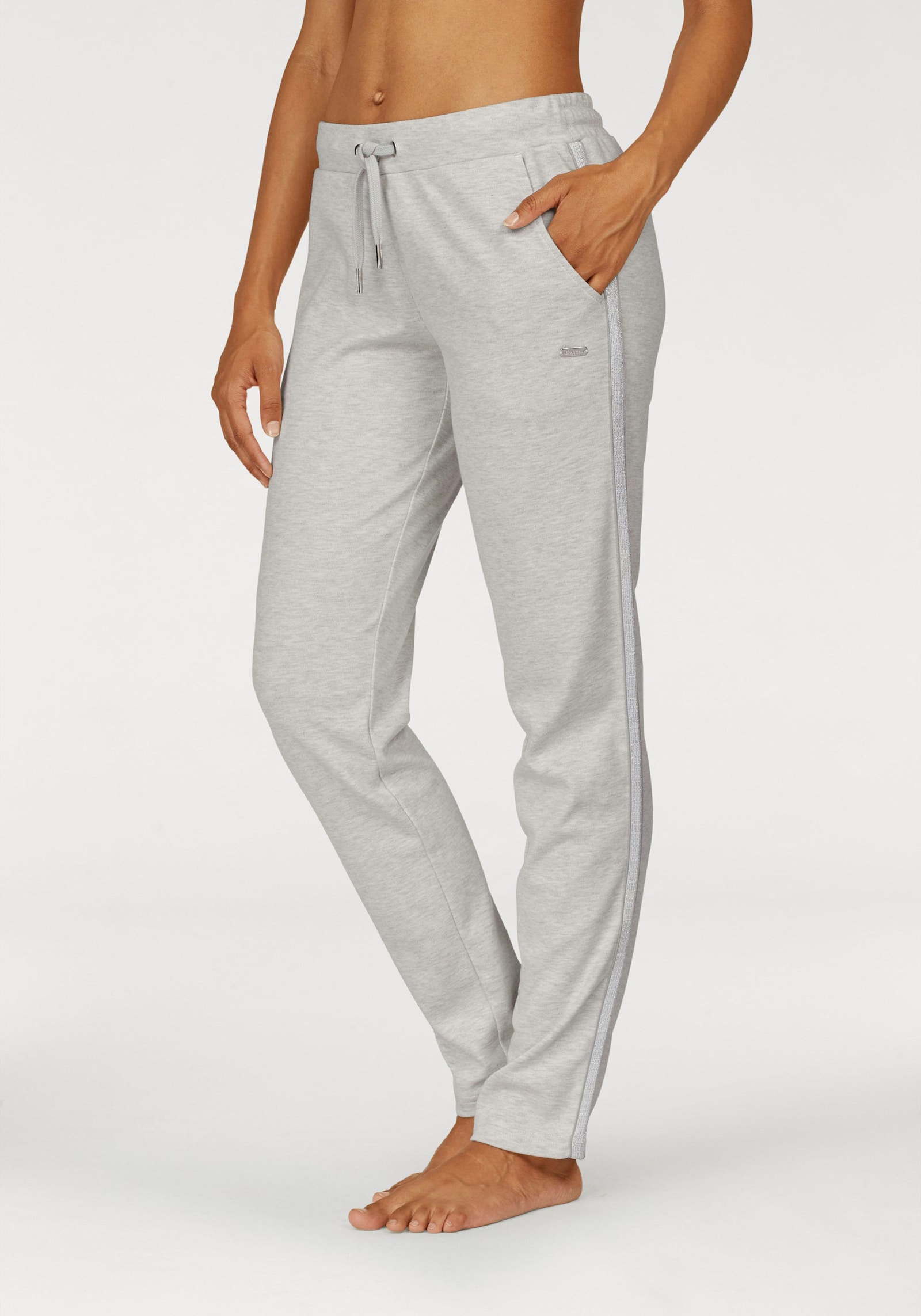 Bench. Loungewear Homewearhose - hellgrau