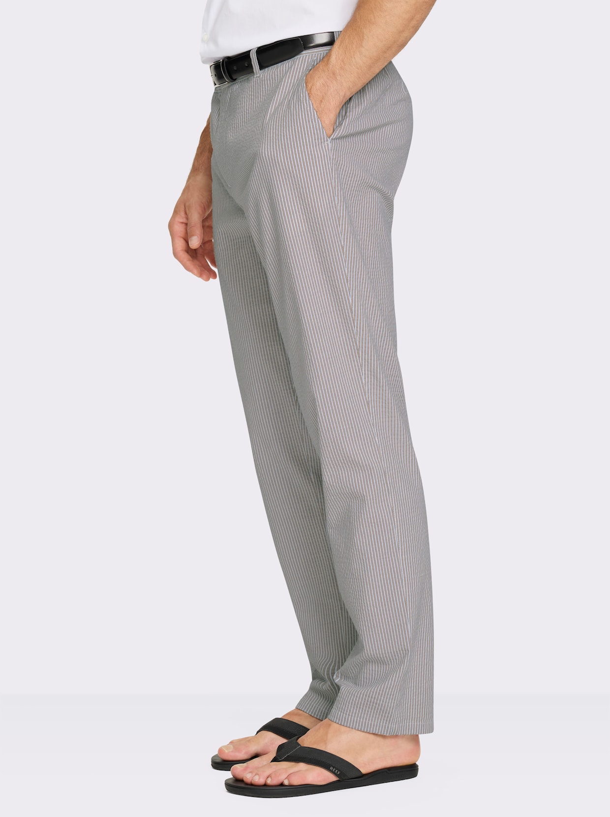Marco Donati Hose - sesam-gestreift
