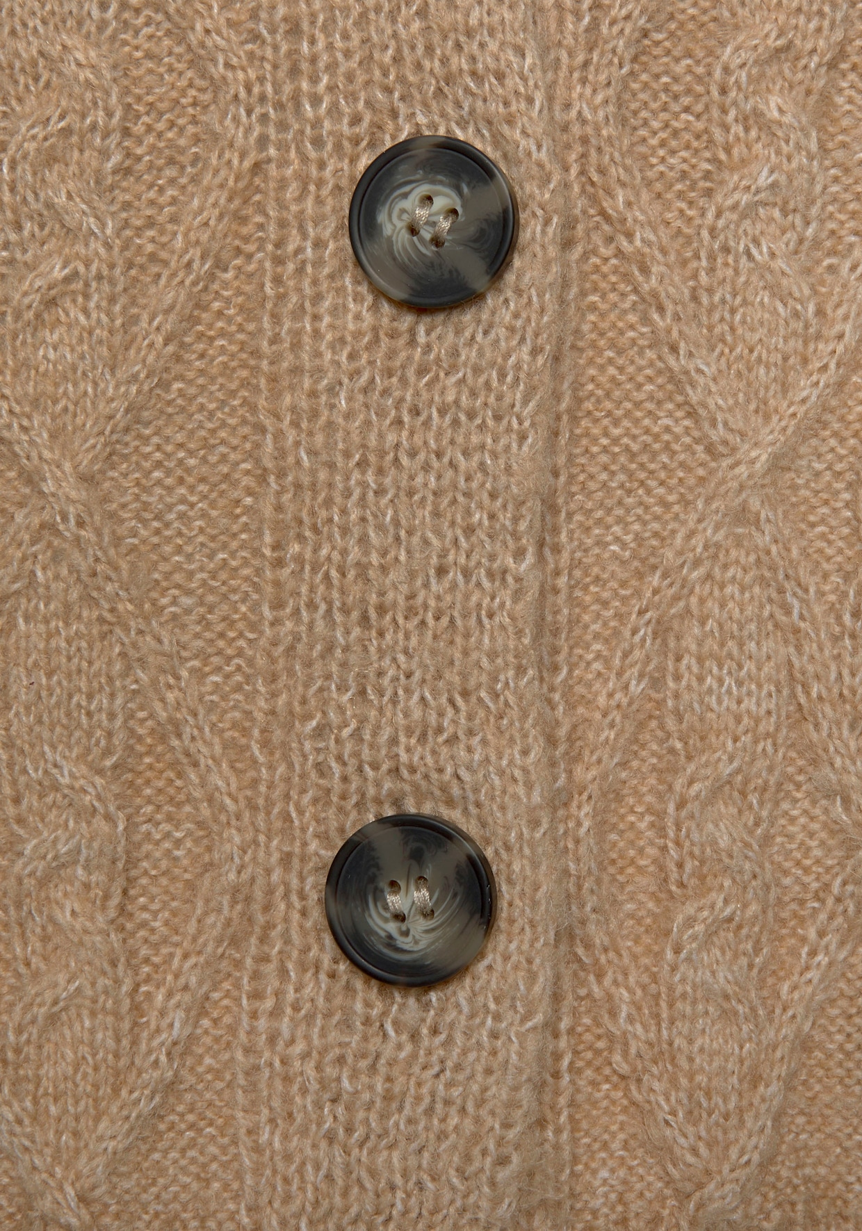 LASCANA Vest - camelkleuren