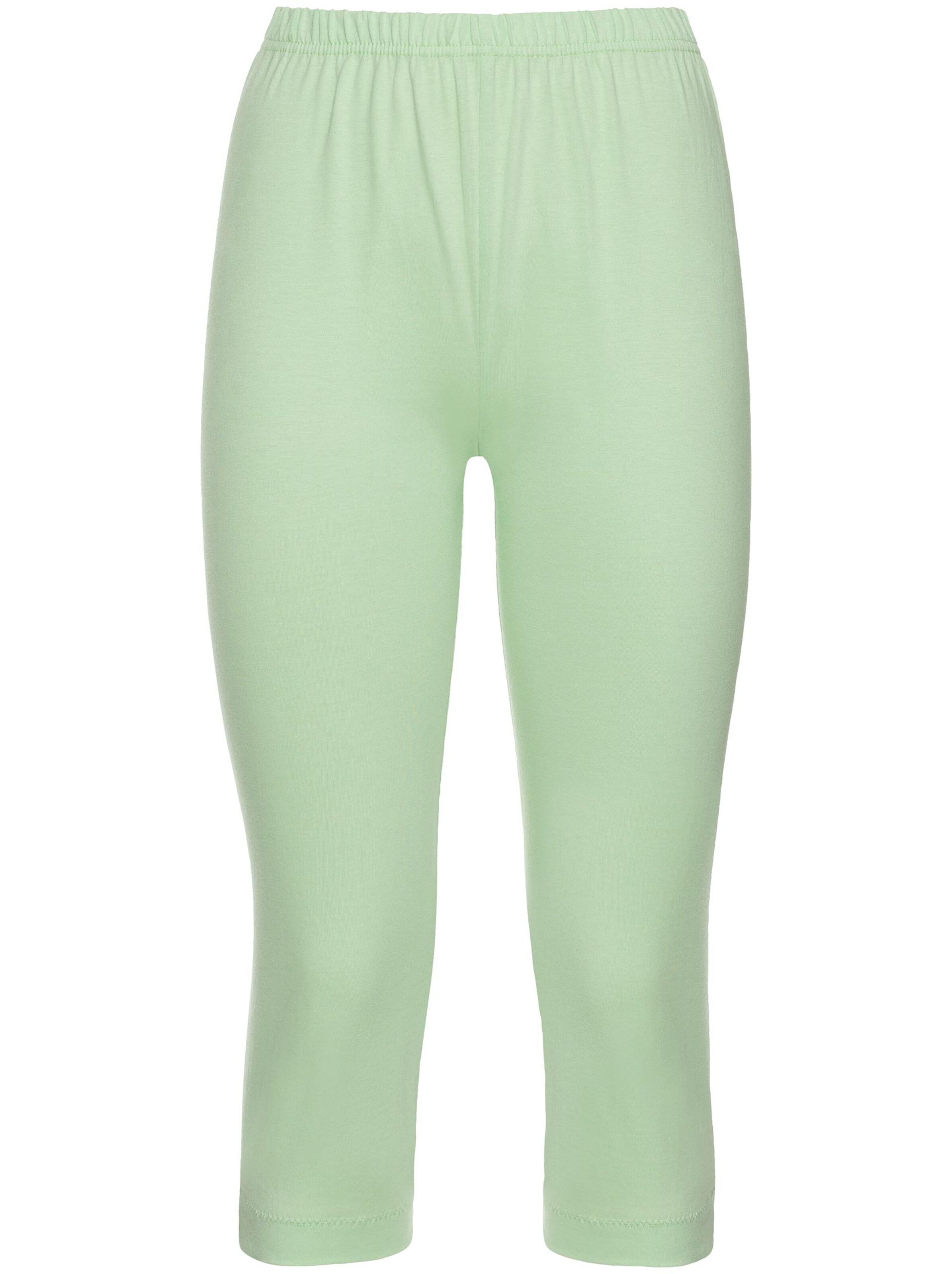 Normann Schlafanzug - pistazie-gestreift