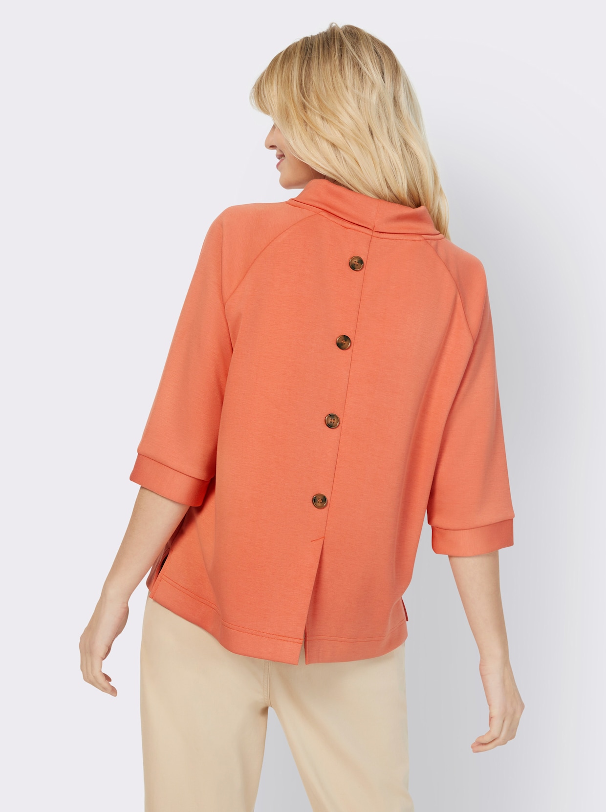 heine Sweatshirt - papaya