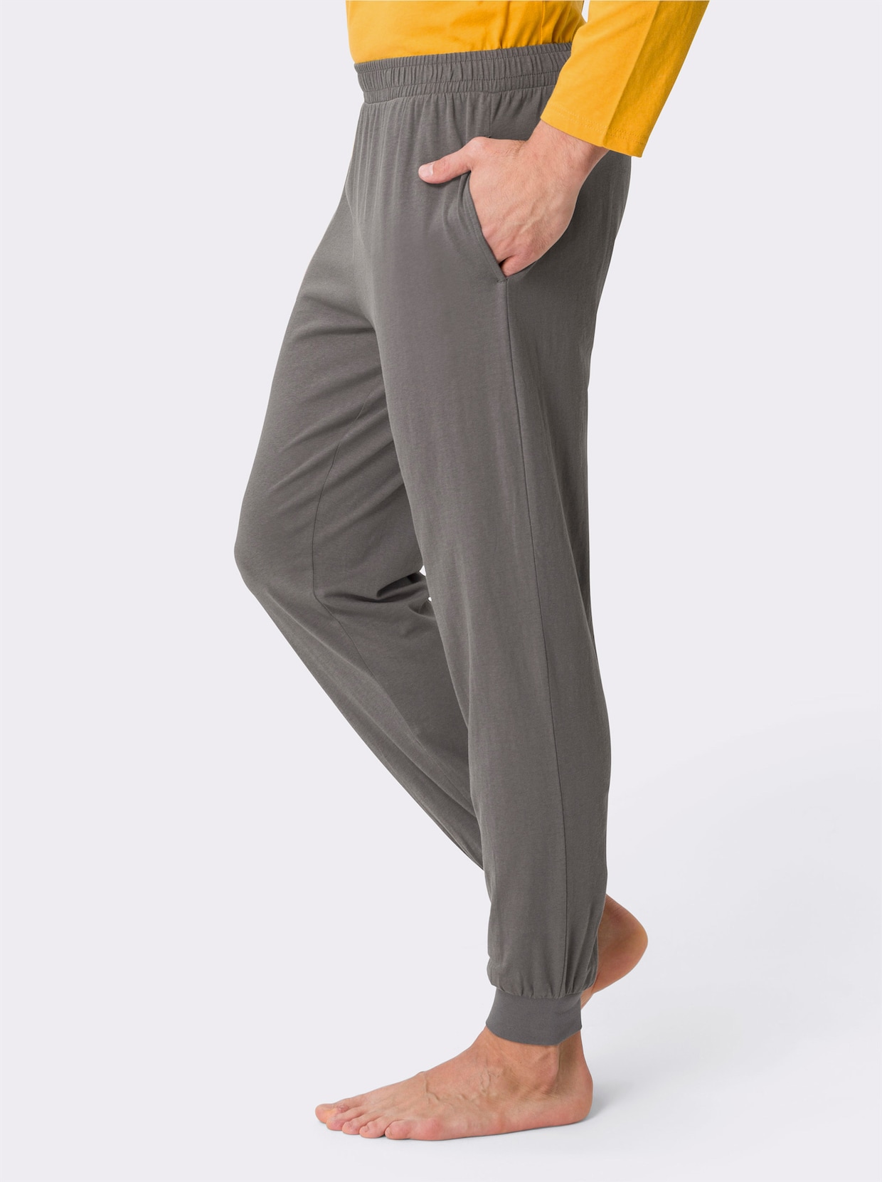 Pyjama-Broek - antraciet