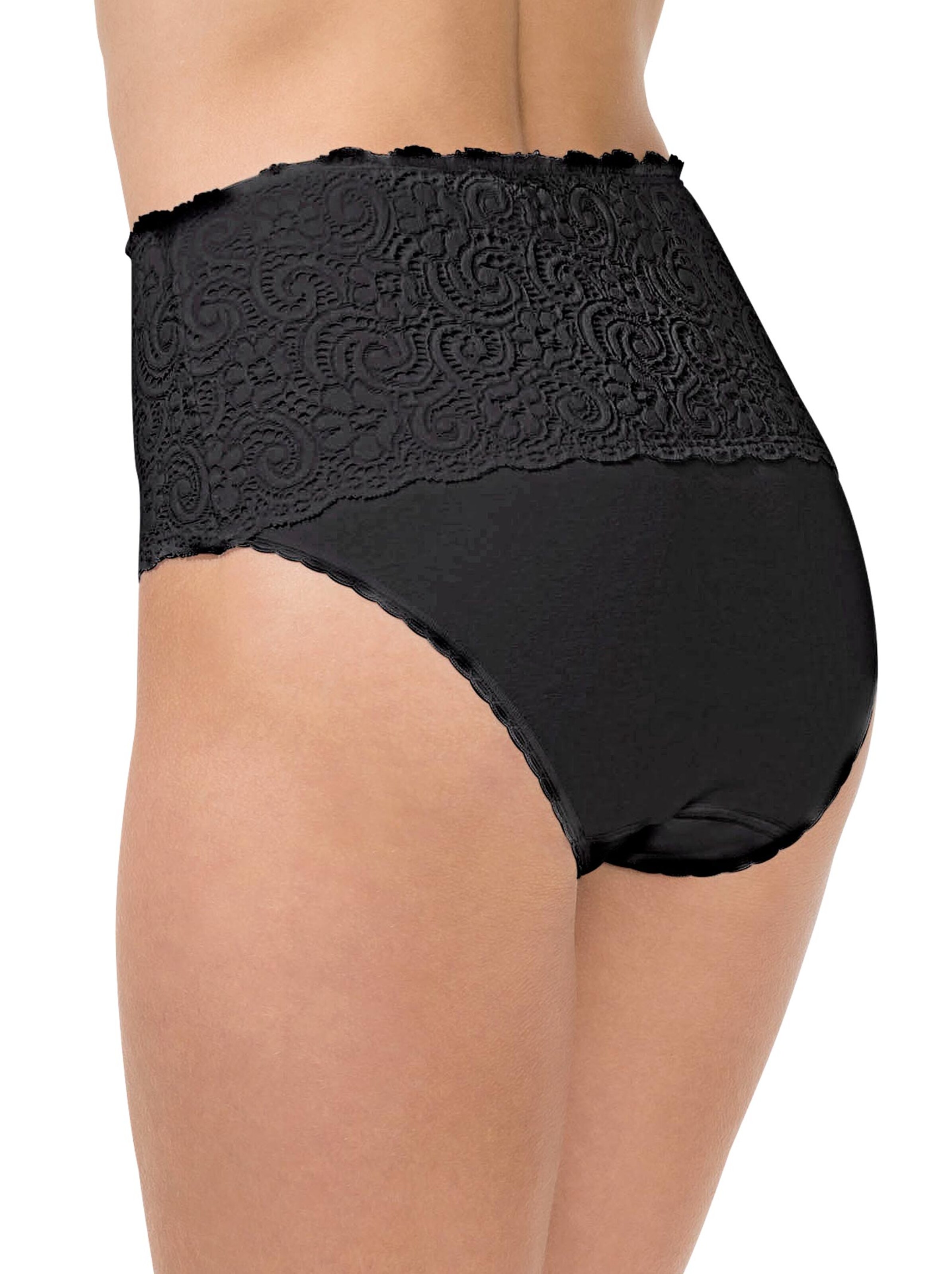 wäschepur Slip - schwarz