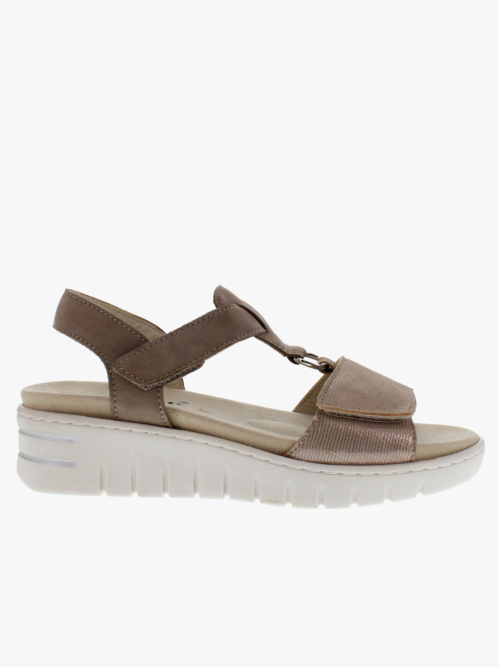 Reflexan Sandales avec fermeture auto-agrippante - beige