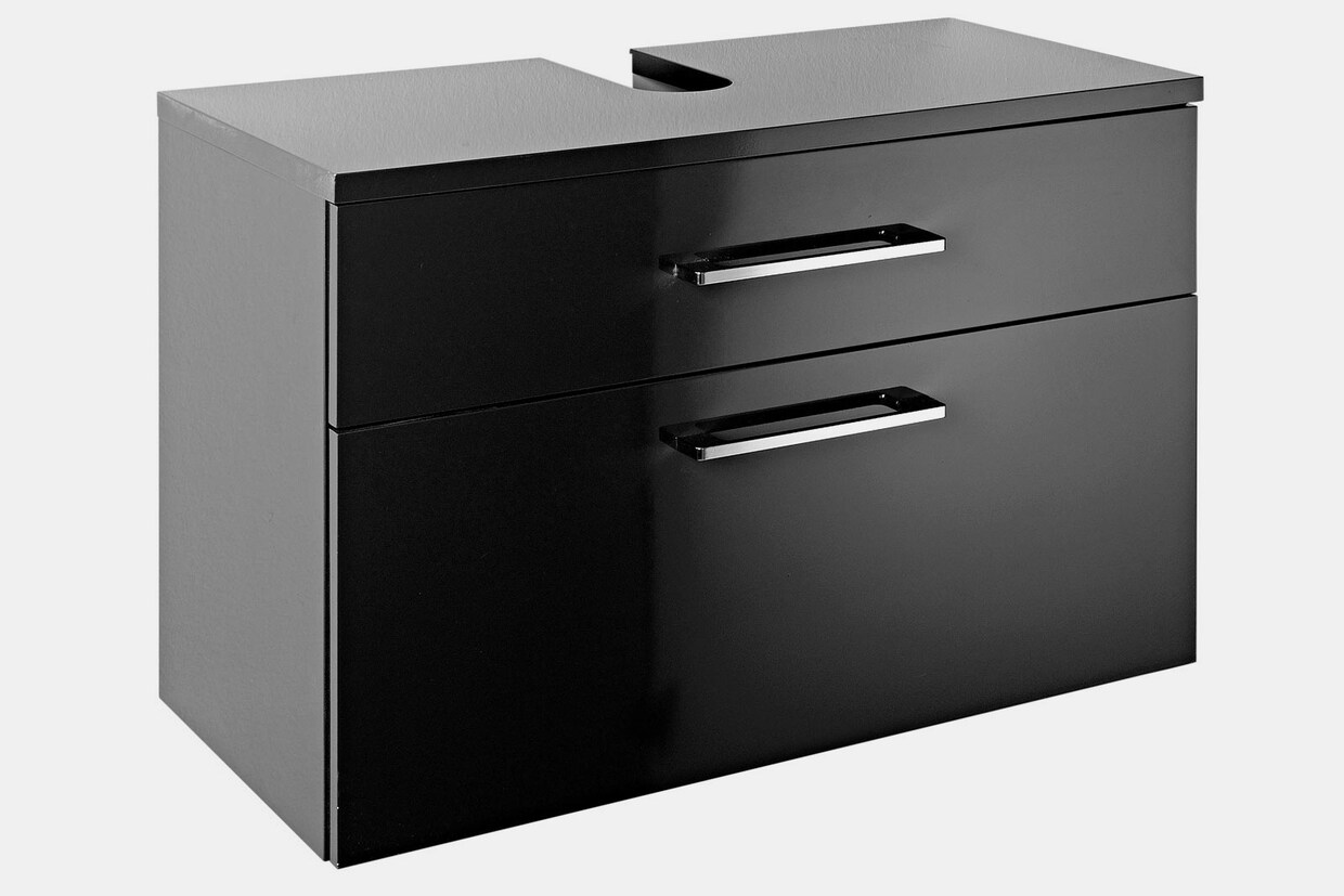 heine home Waschbecken-Unterschrank - schwarz