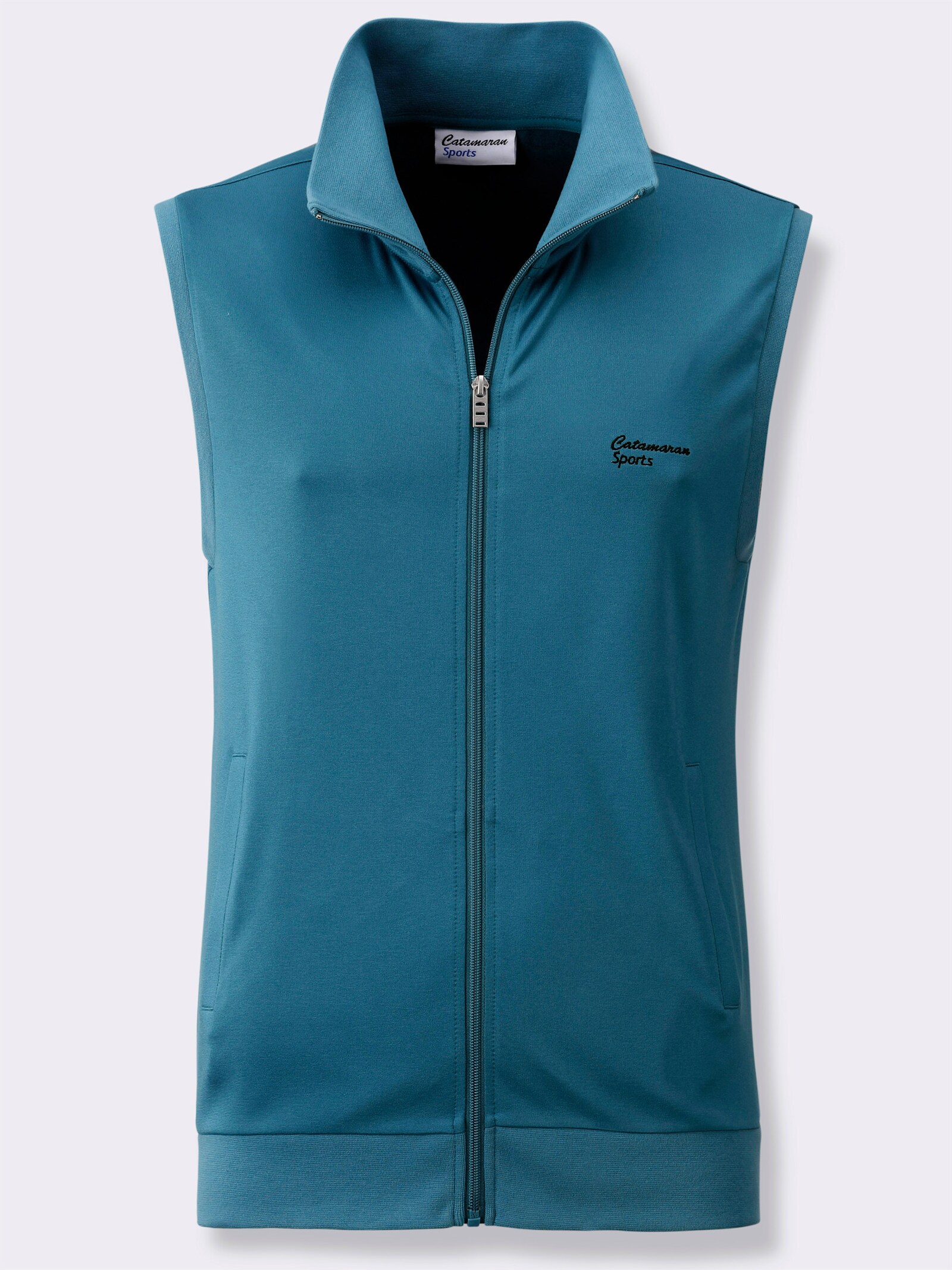 Catamaran Sports Sweatvest met zijzakken - topaas