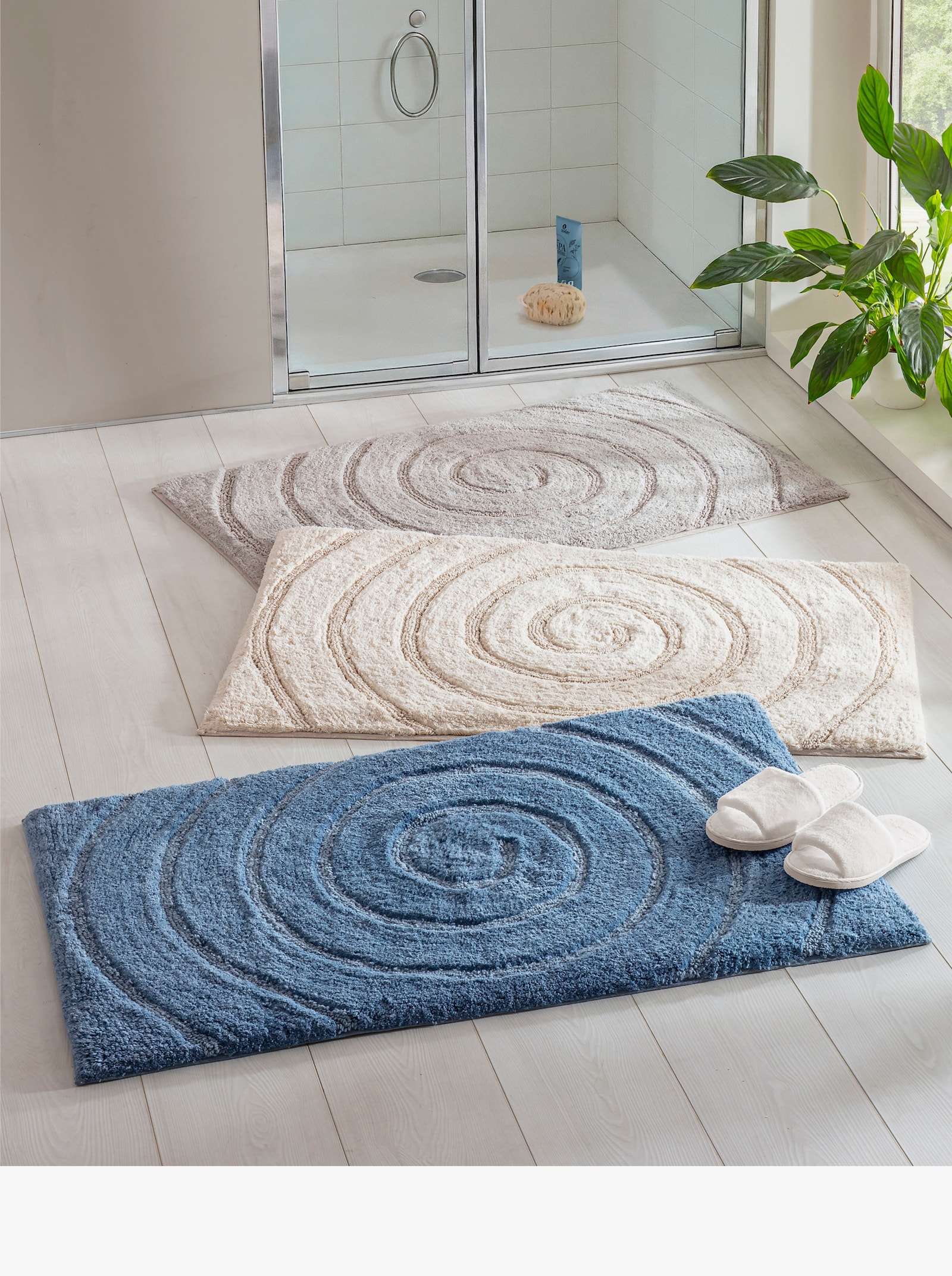 heine home Badteppich - hellgrau