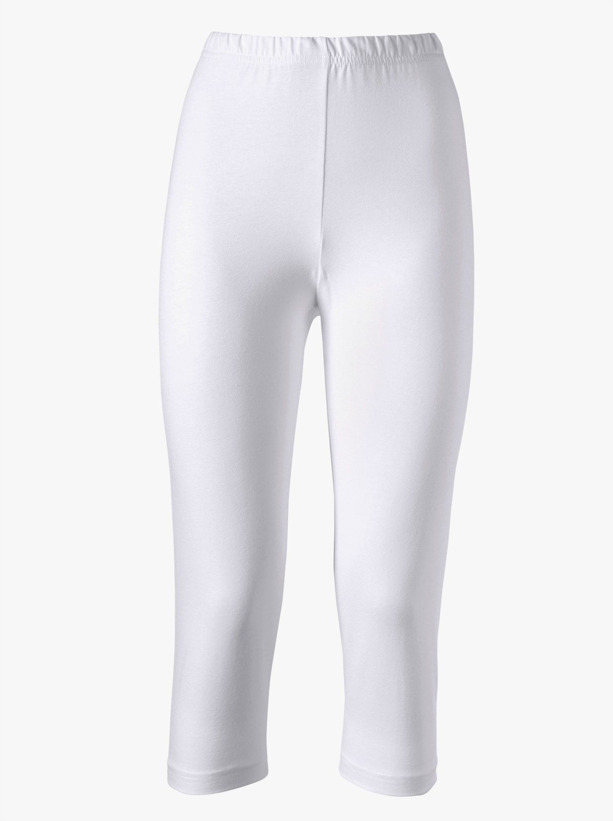 Capri-Leggings - weiss