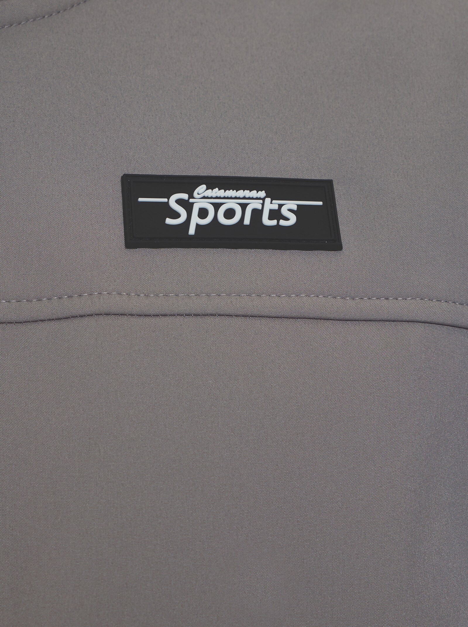 Catamaran Sports Softshellweste mit Reißverschluss-Taschen - grau