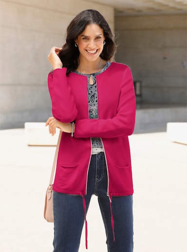 Strickjacke - pink