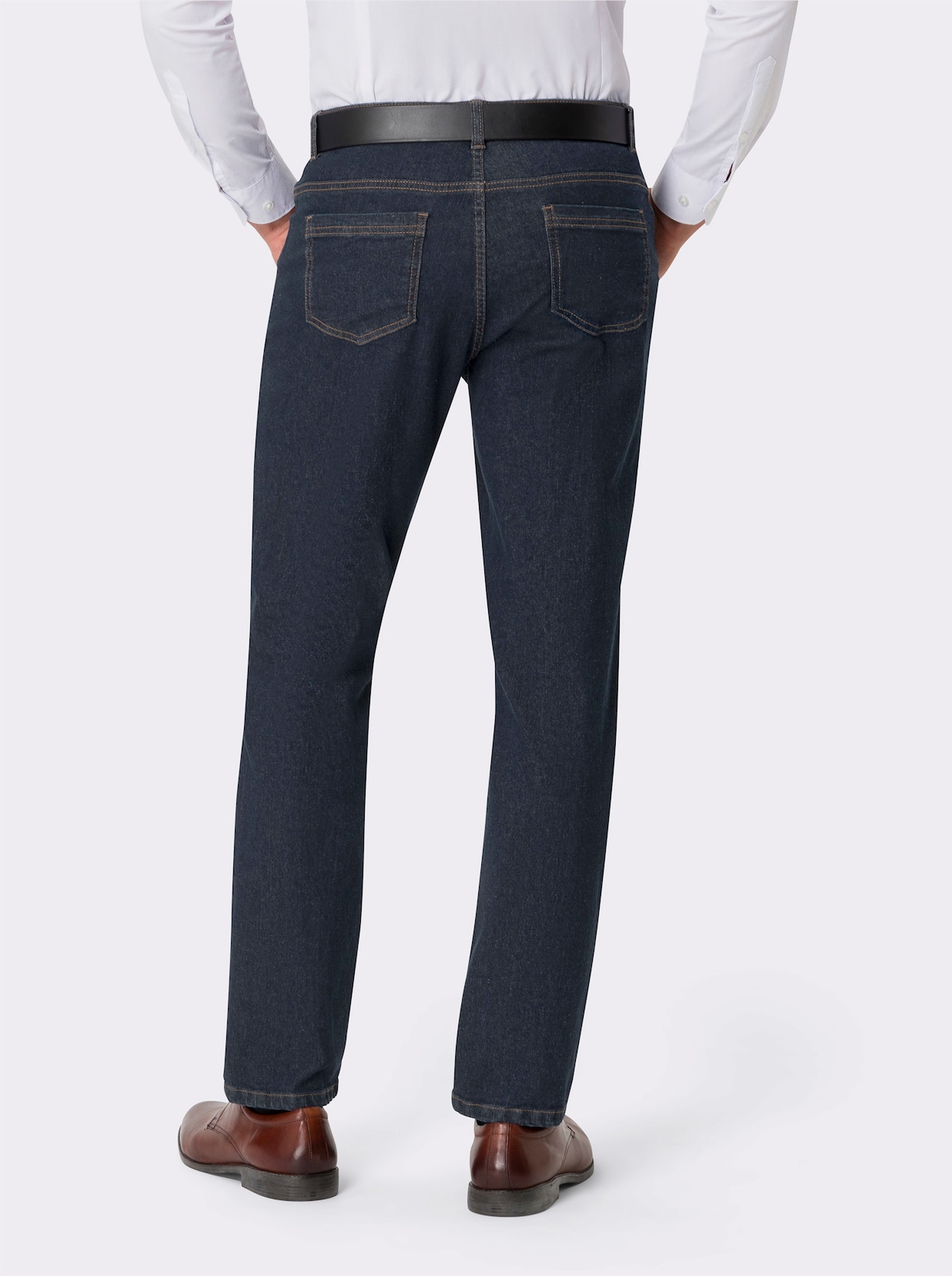 5-pocketjeans - dark blue-denim