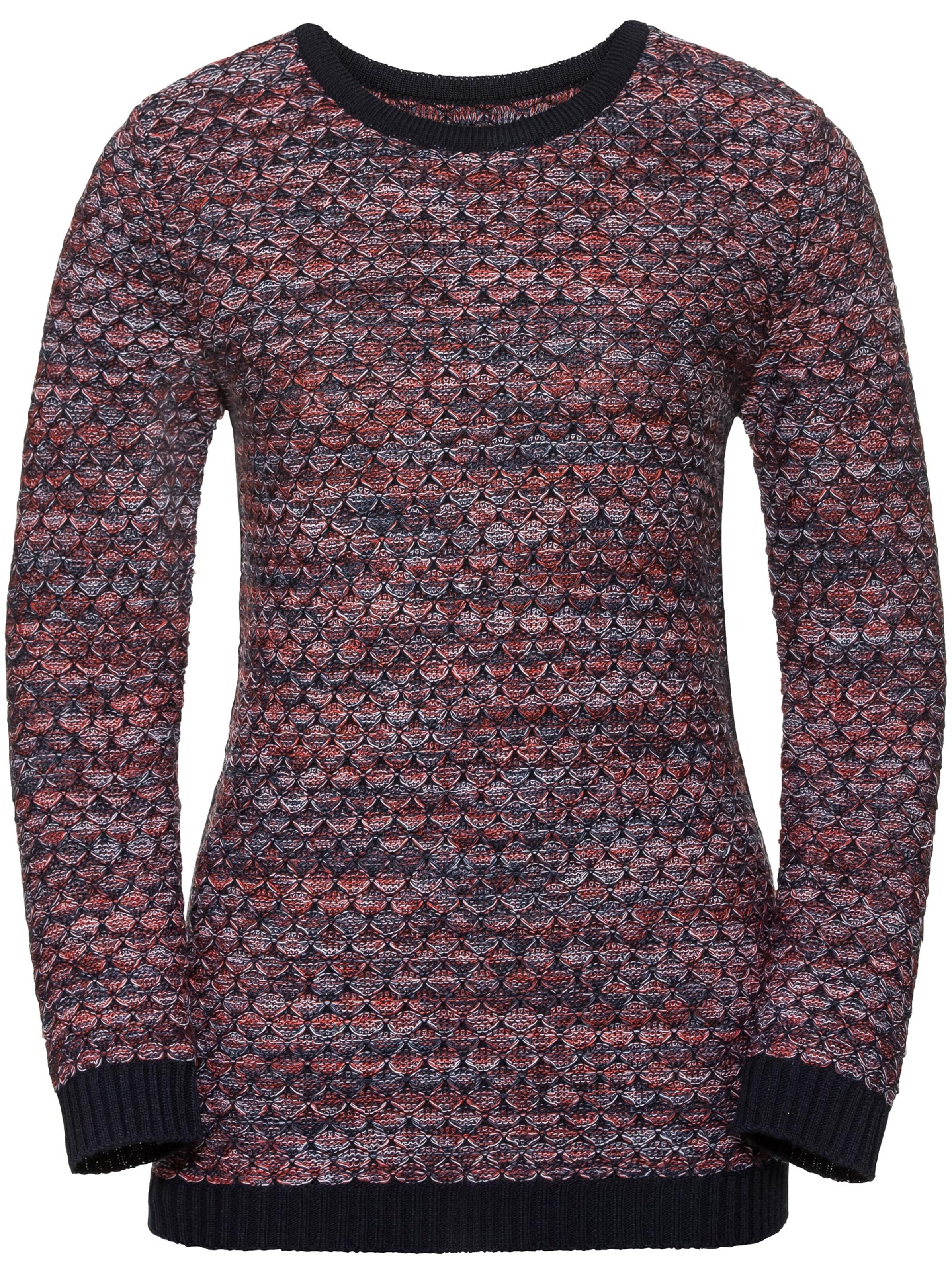 Pullover - marine-gemustert