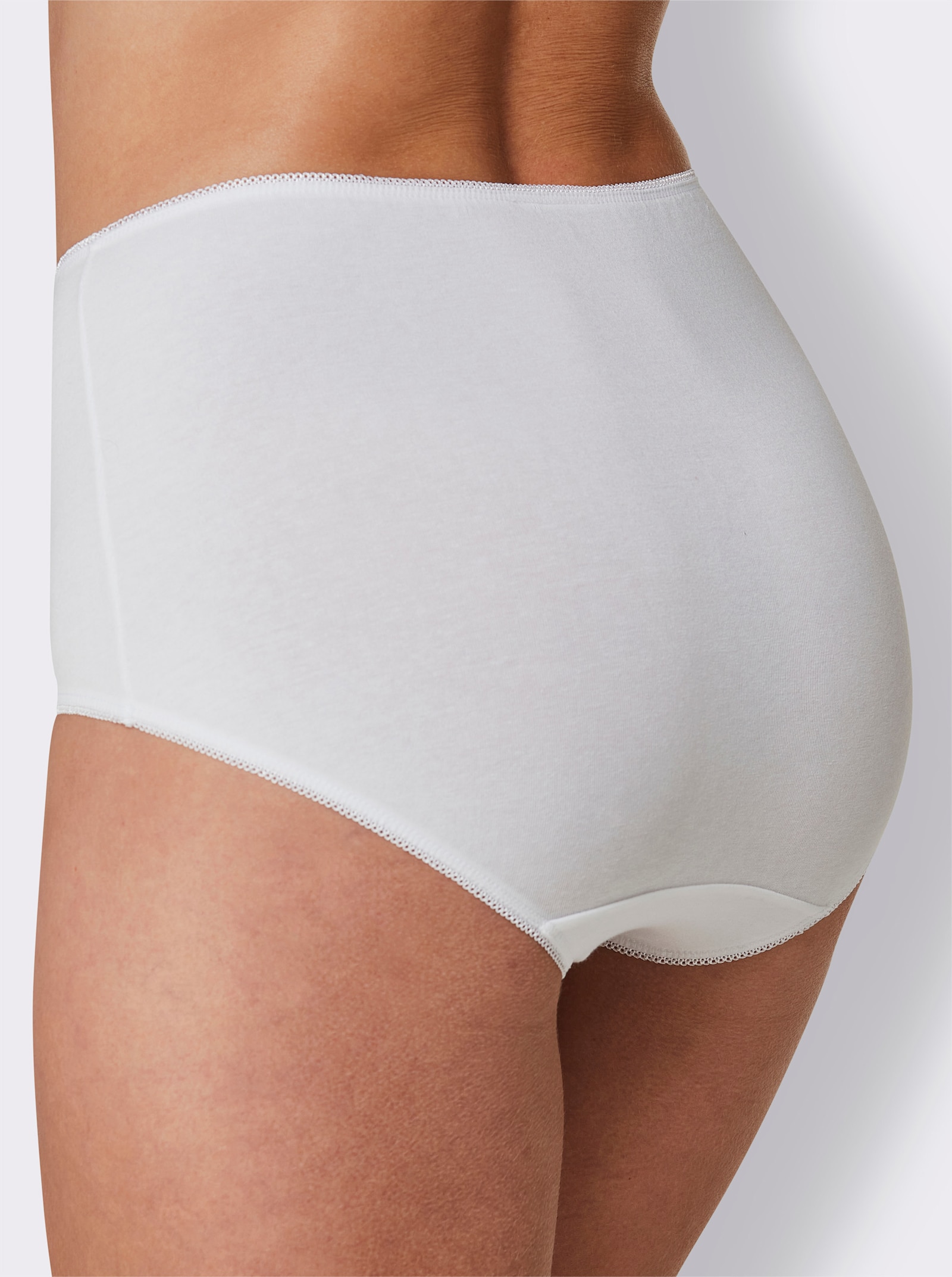 wäschepur Tailleslip met elastische boorden - wit + magenta + marine + jade