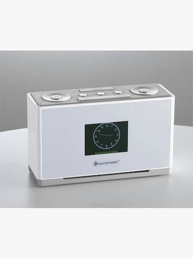 soundmaster Radiowecker - weiß