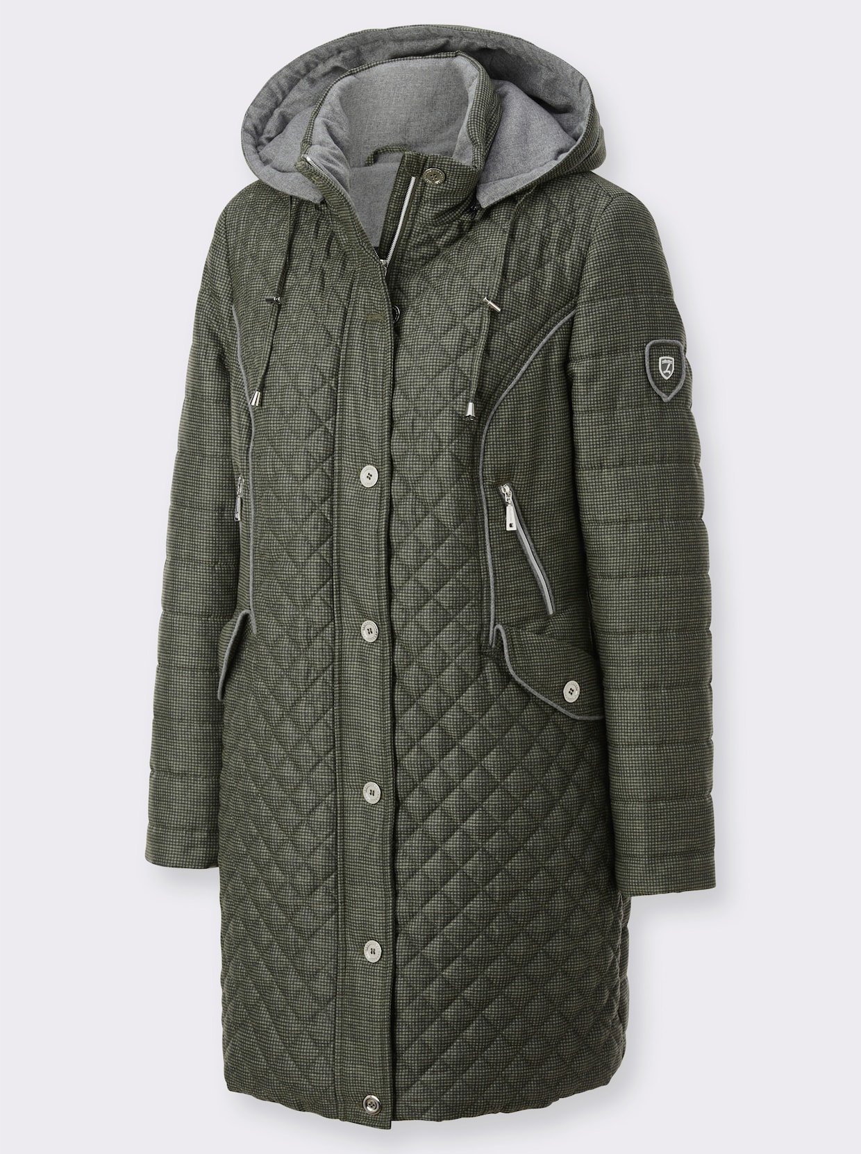 Veste longue - vert olive