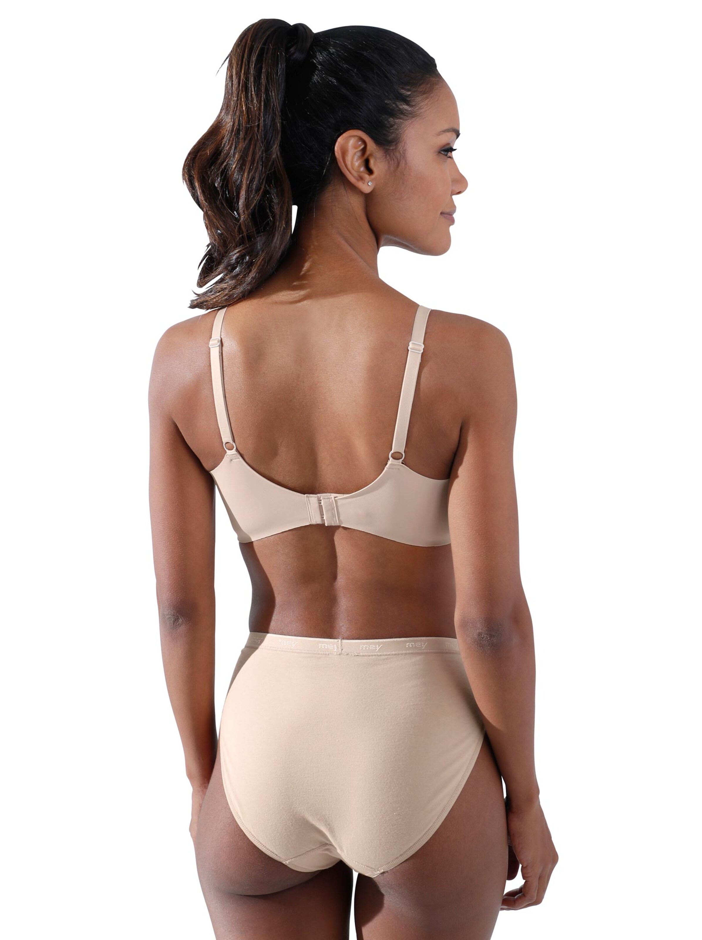 Naturana T-Shirt-BH ohne Bügel - haut