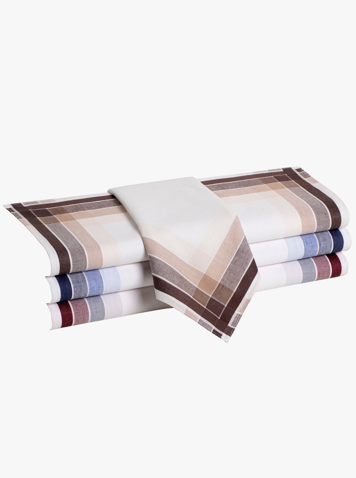 Herren-Taschentücher - farbig-sortiert