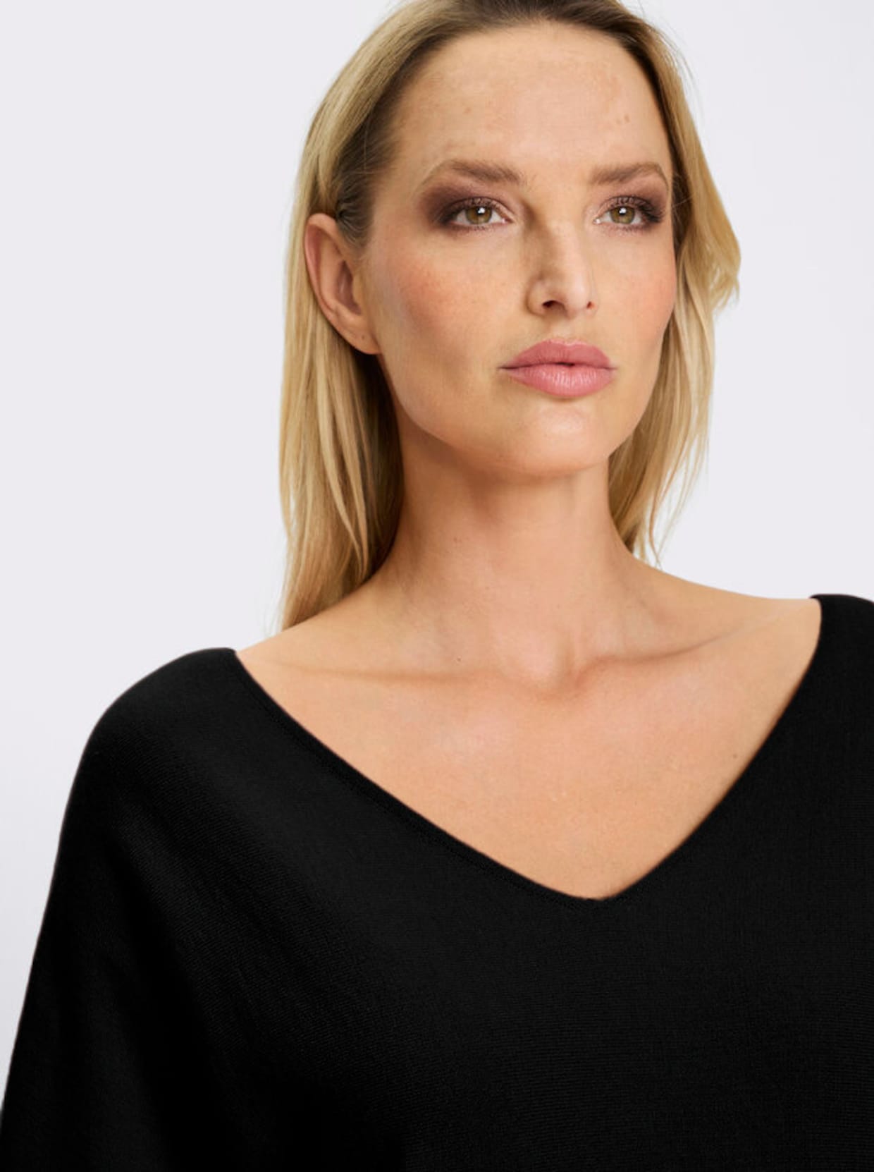 heine 3/4 Arm-Pullover - schwarz