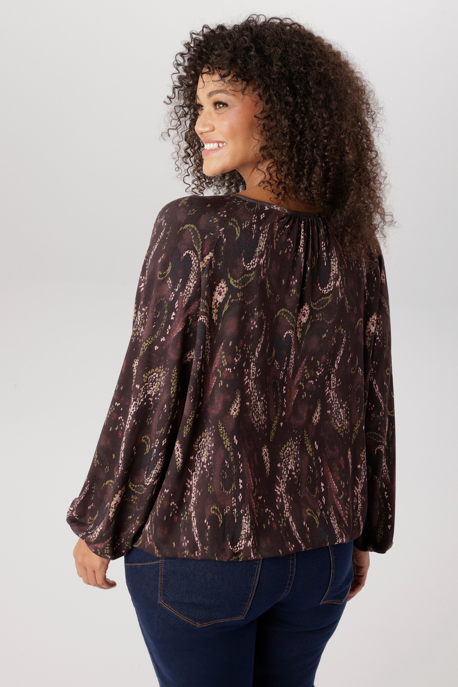 Aniston PLUS Langarmshirt - bunt