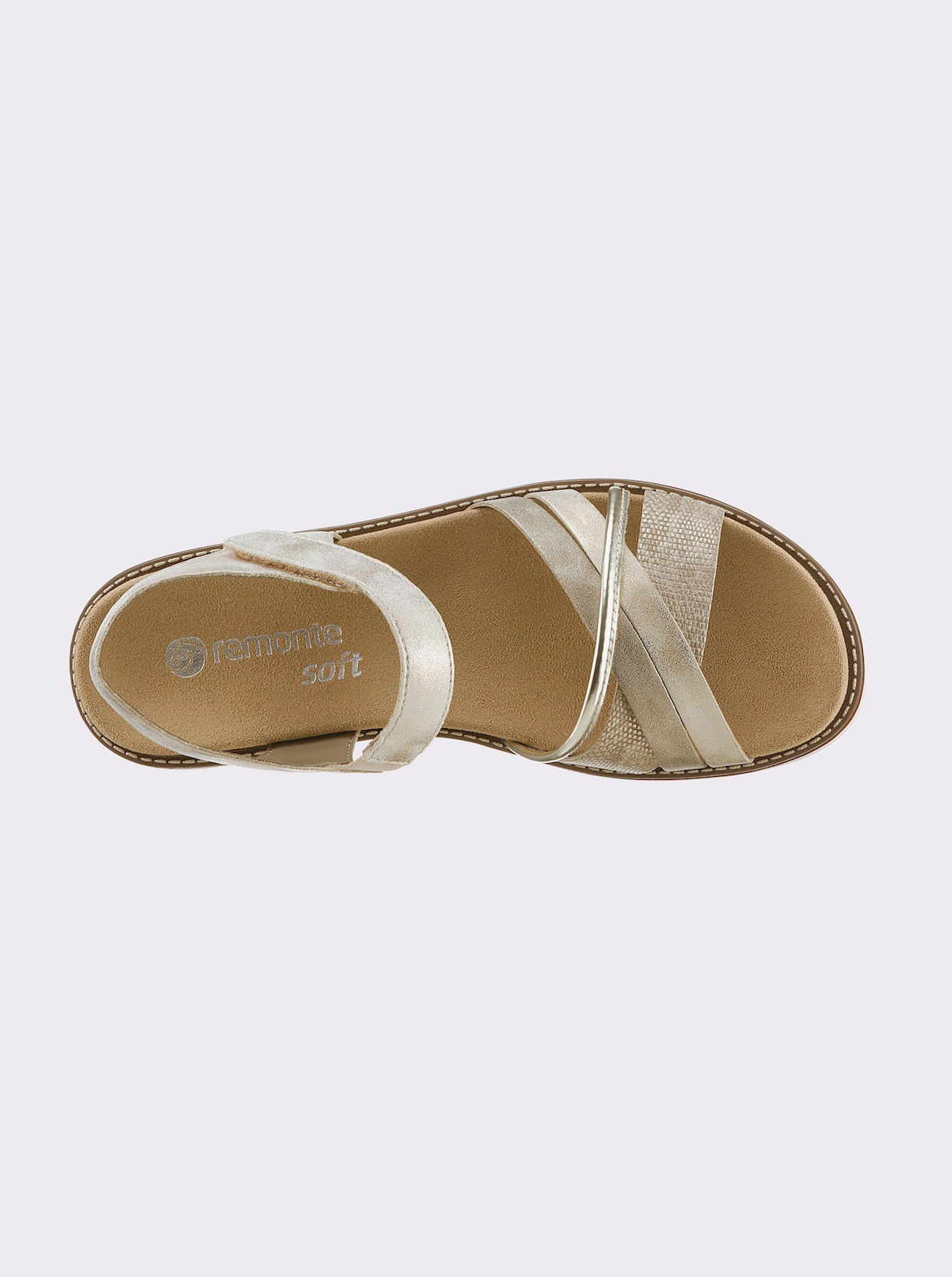 Remonte Sandalen - metallic