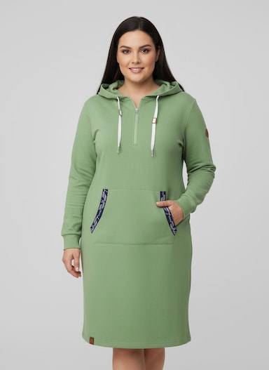 Jerseykleid - apfel