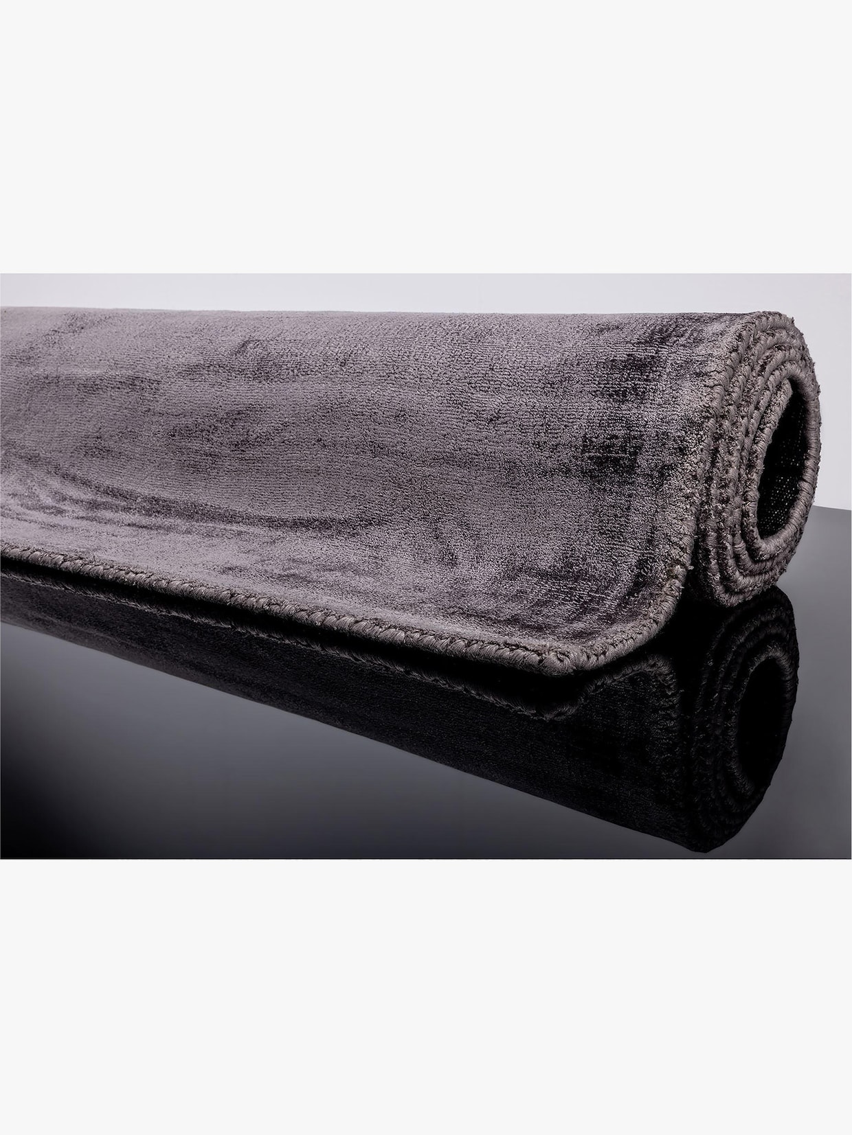 Theko Teppich - anthrazit