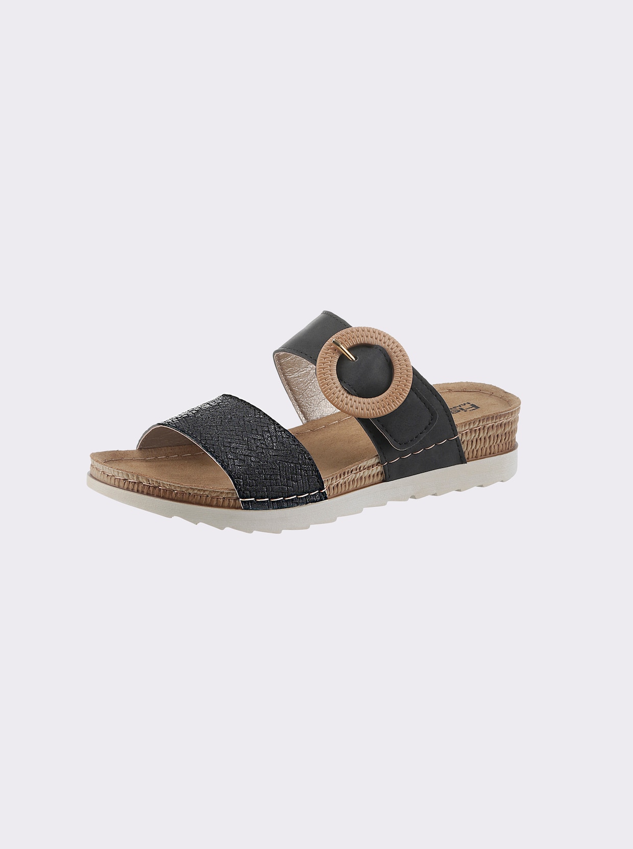 Fischer Slippers - zwart