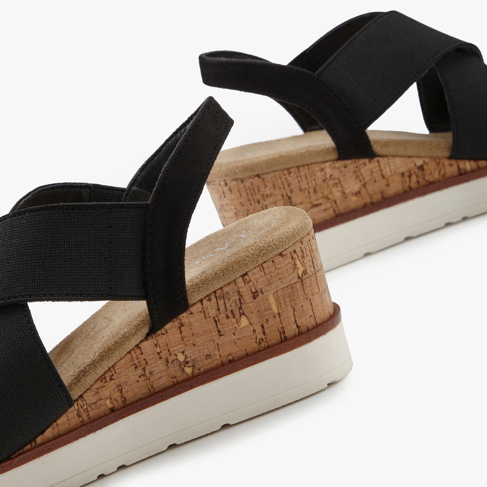 LASCANA Sandalette - schwarz