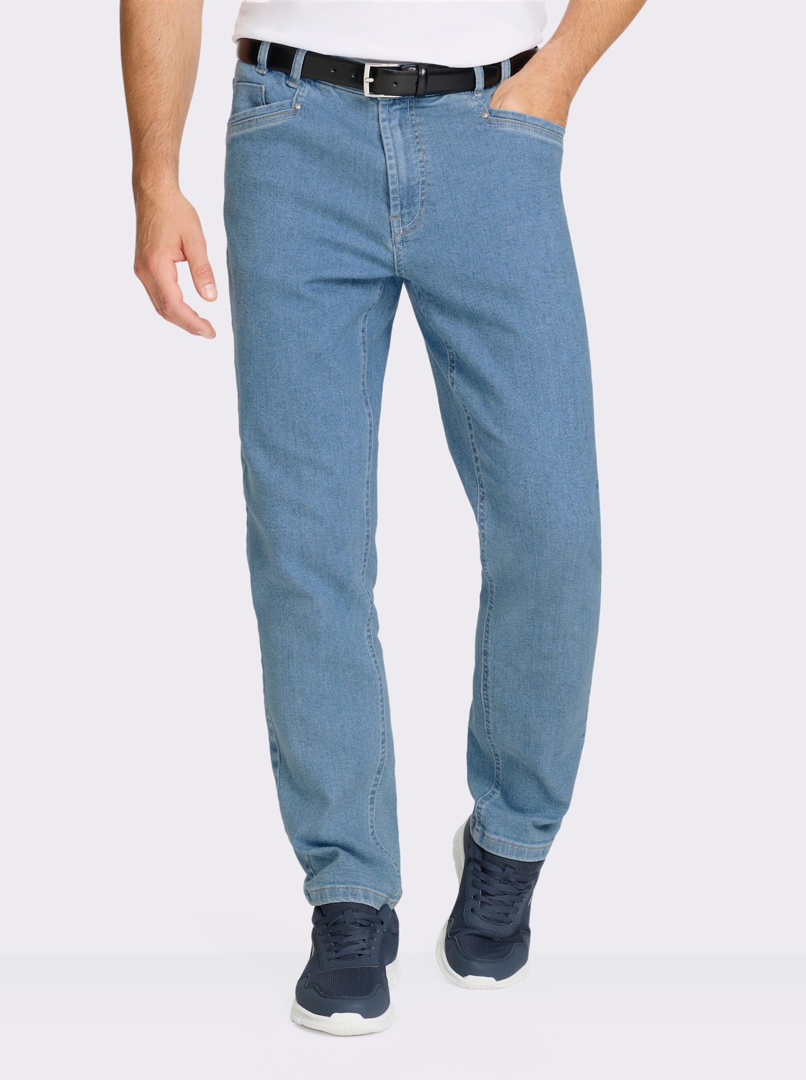 Marco Donati 5-pocketjeans van katoenstretch - blue-bleached