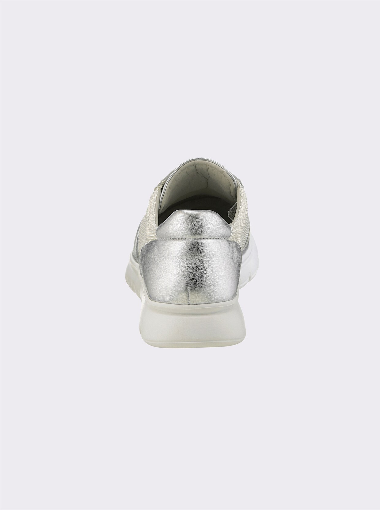 heine Sneaker - zilverkleur/wit