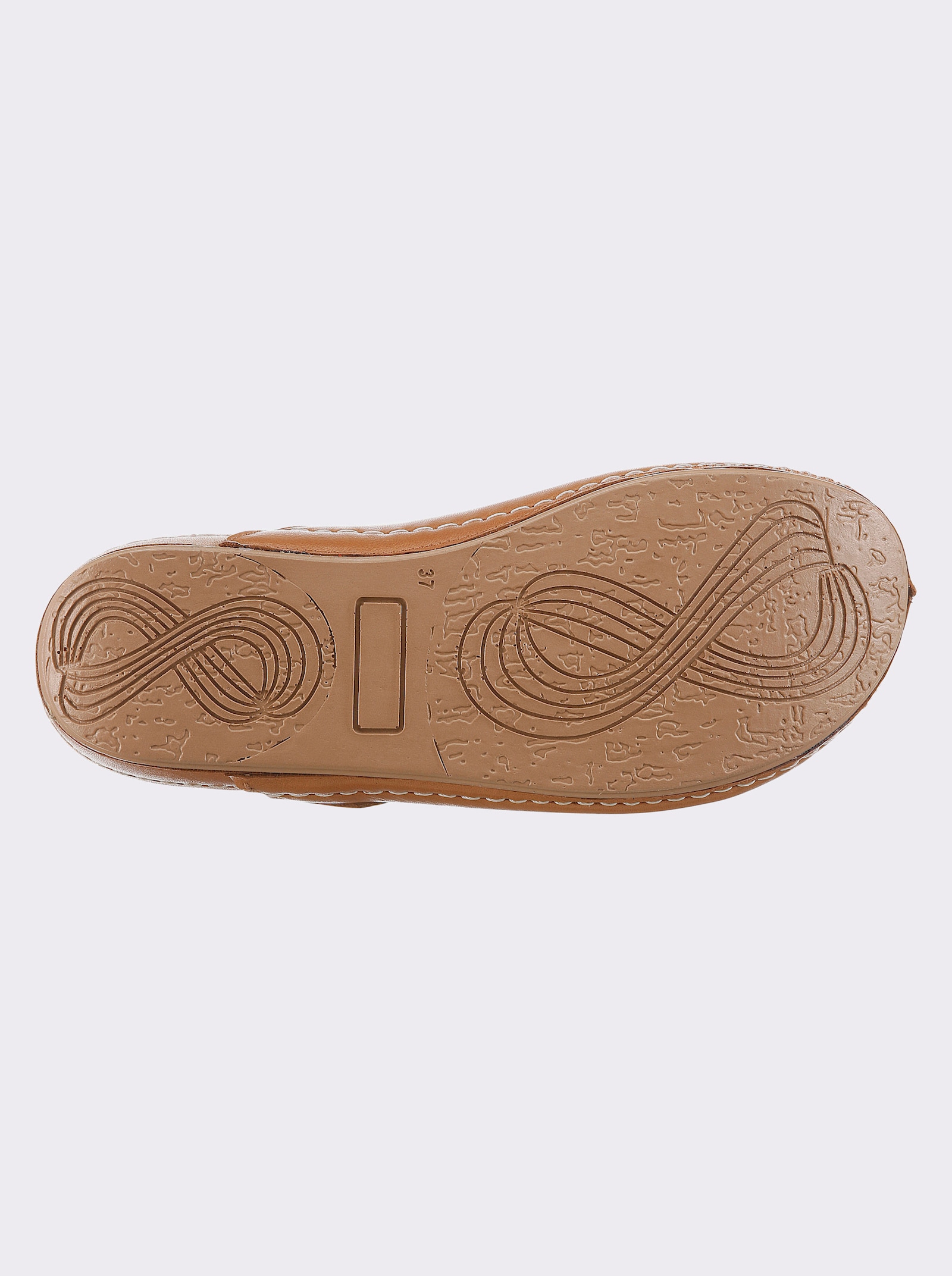 Andrea Conti Clog mit flexibler Laufsohle - camel