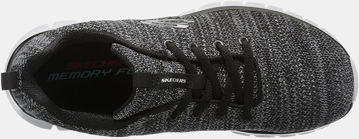 Skechers Sneaker - schwarz-weiß