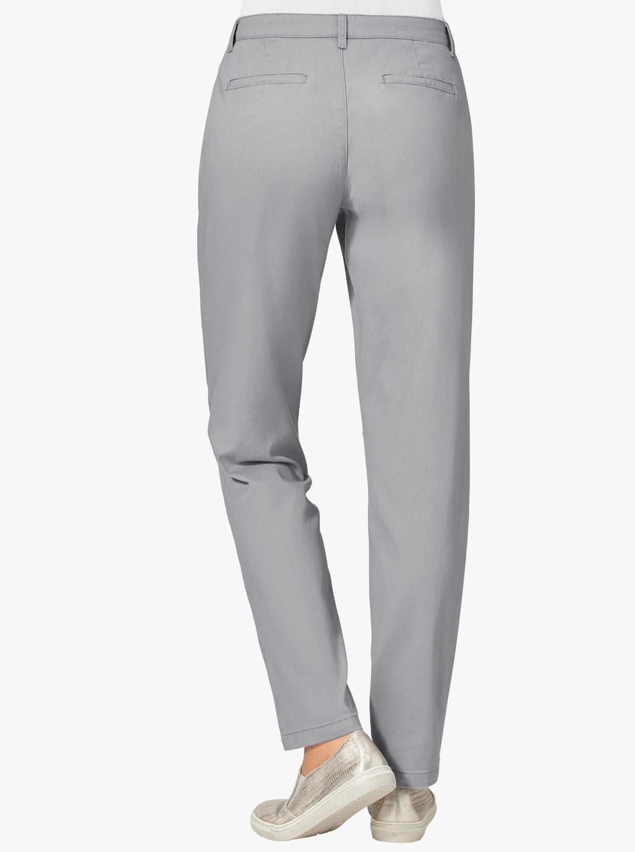 Pantalon boyfriend - gris