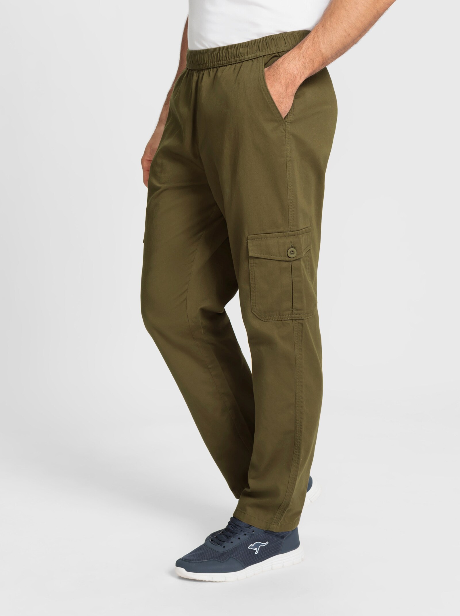 Catamaran Sports Vrijetijdsbroek met cargozakken - kaki