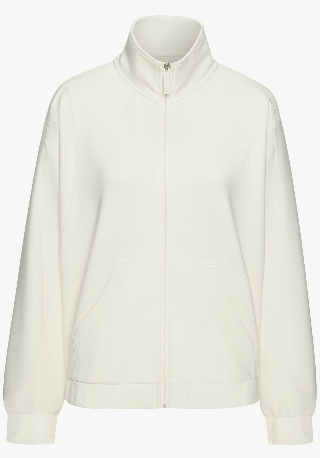 Sweatjacke - wollweiss