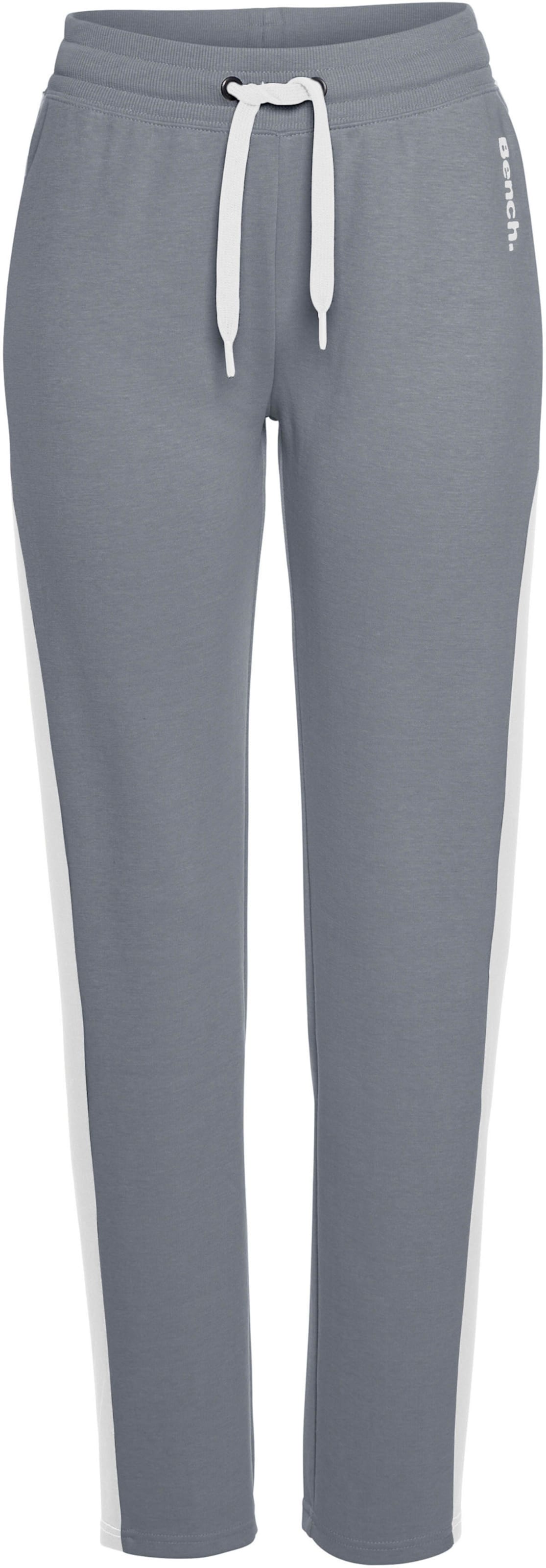 Bund Hose günstig Kaufen-Loungehose in stone-weiß von heine. Loungehose in stone-weiß von heine <![CDATA[Loungehose mit seitlichem Streifeneinsatz, elastischem Tunnelzugbund und gerader Beinform.]]>. 