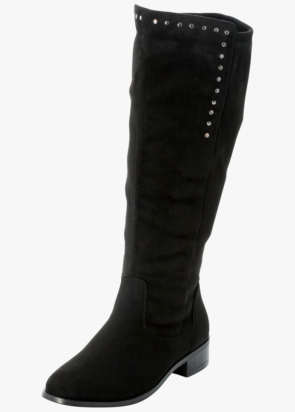 sheego Weitschaftstiefel - schwarz
