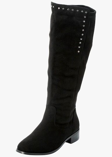 sheego Stiefelette - schwarz
