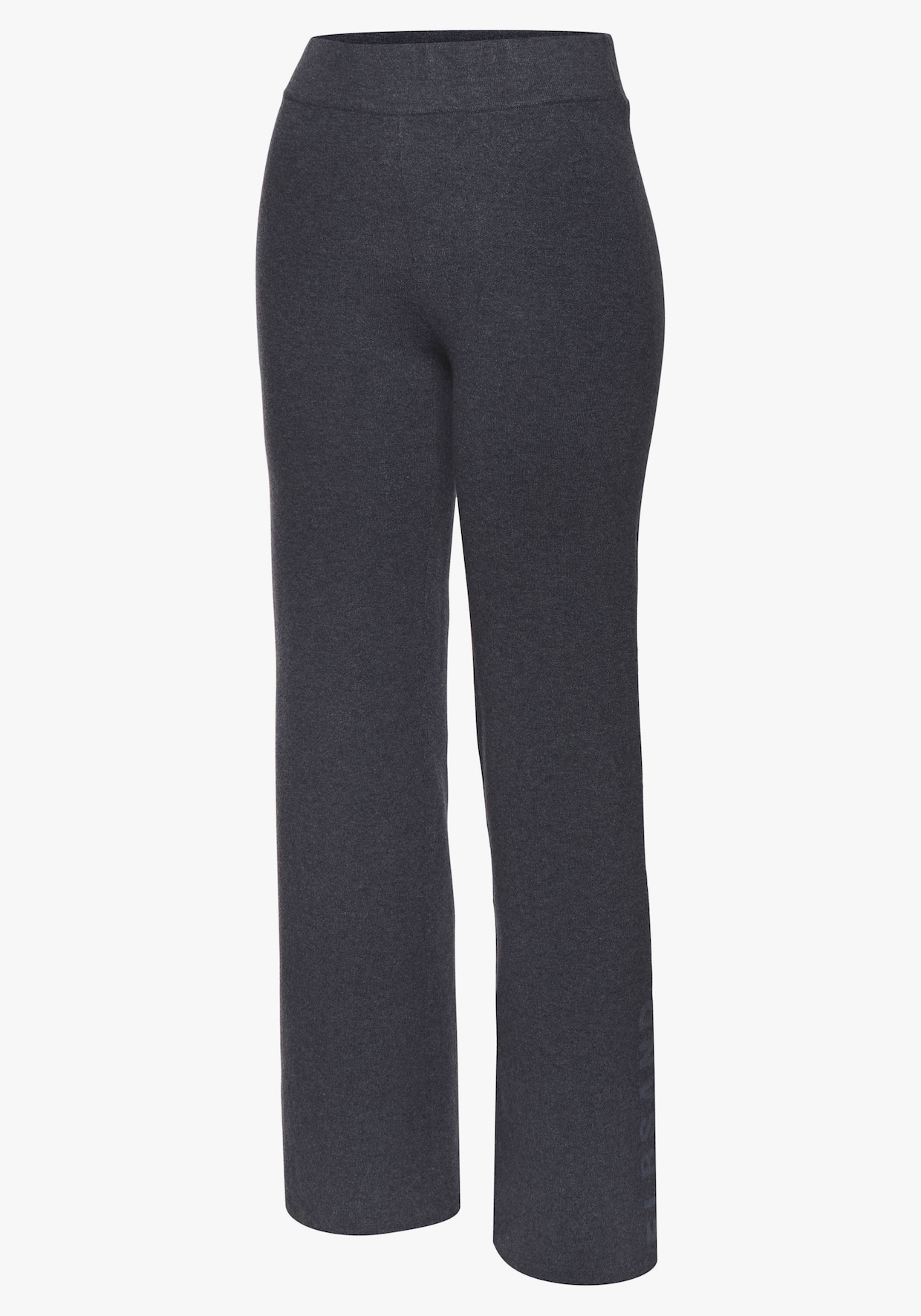 Elbsand Strickhose - blau meliert