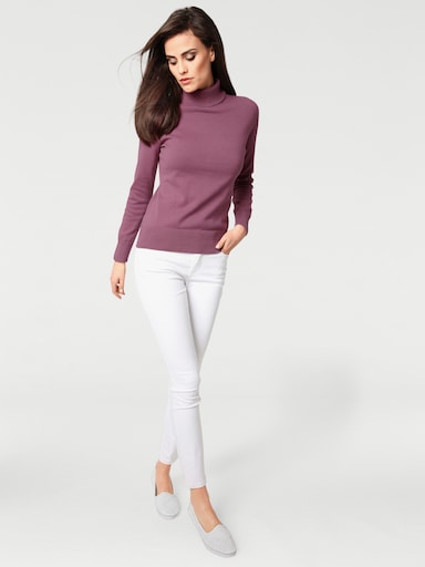 heine Rollkragenpullover - mauve