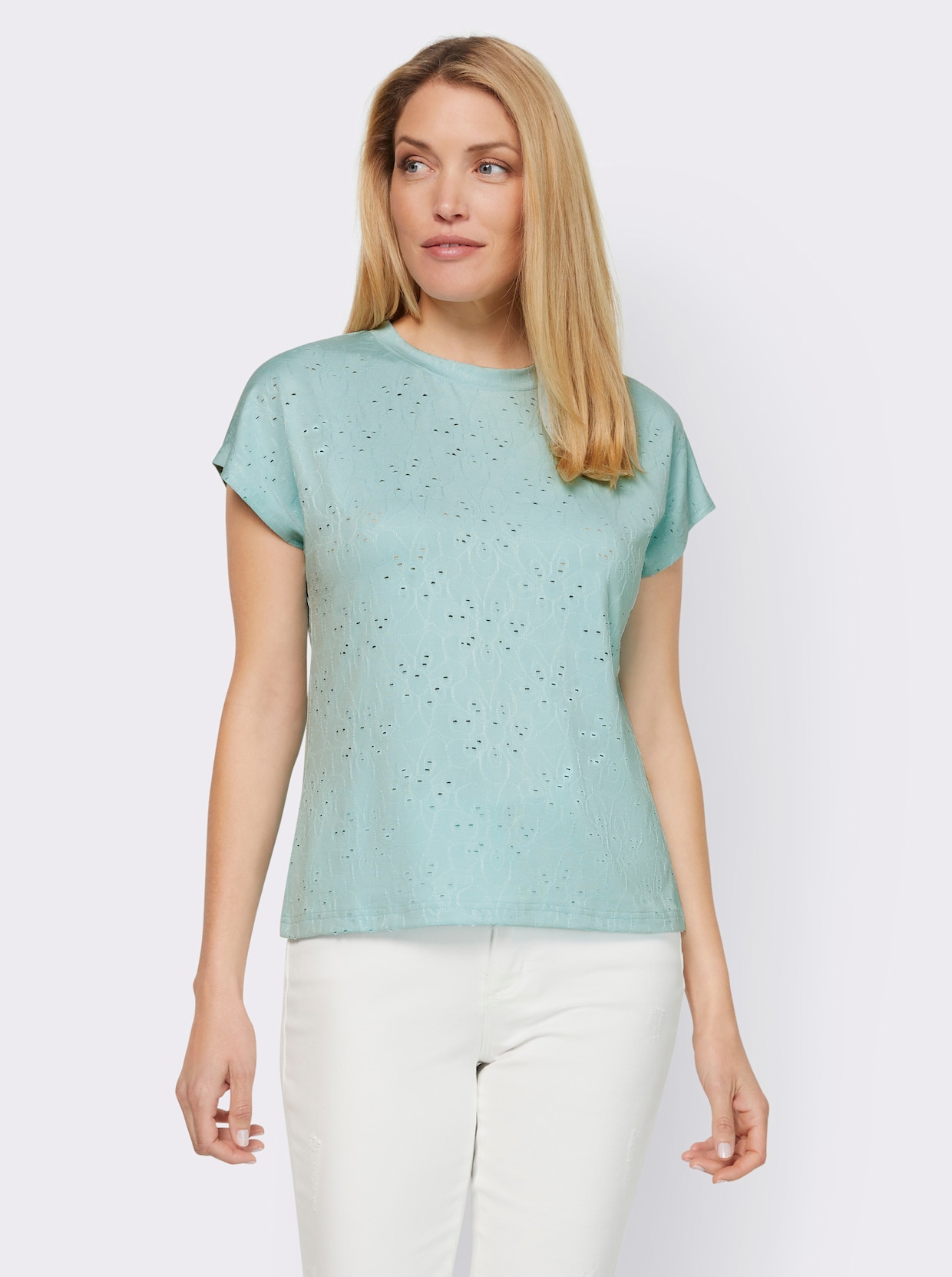 heine Shirt - aquamarin