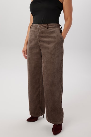 Aniston PLUS Cordhose - braun