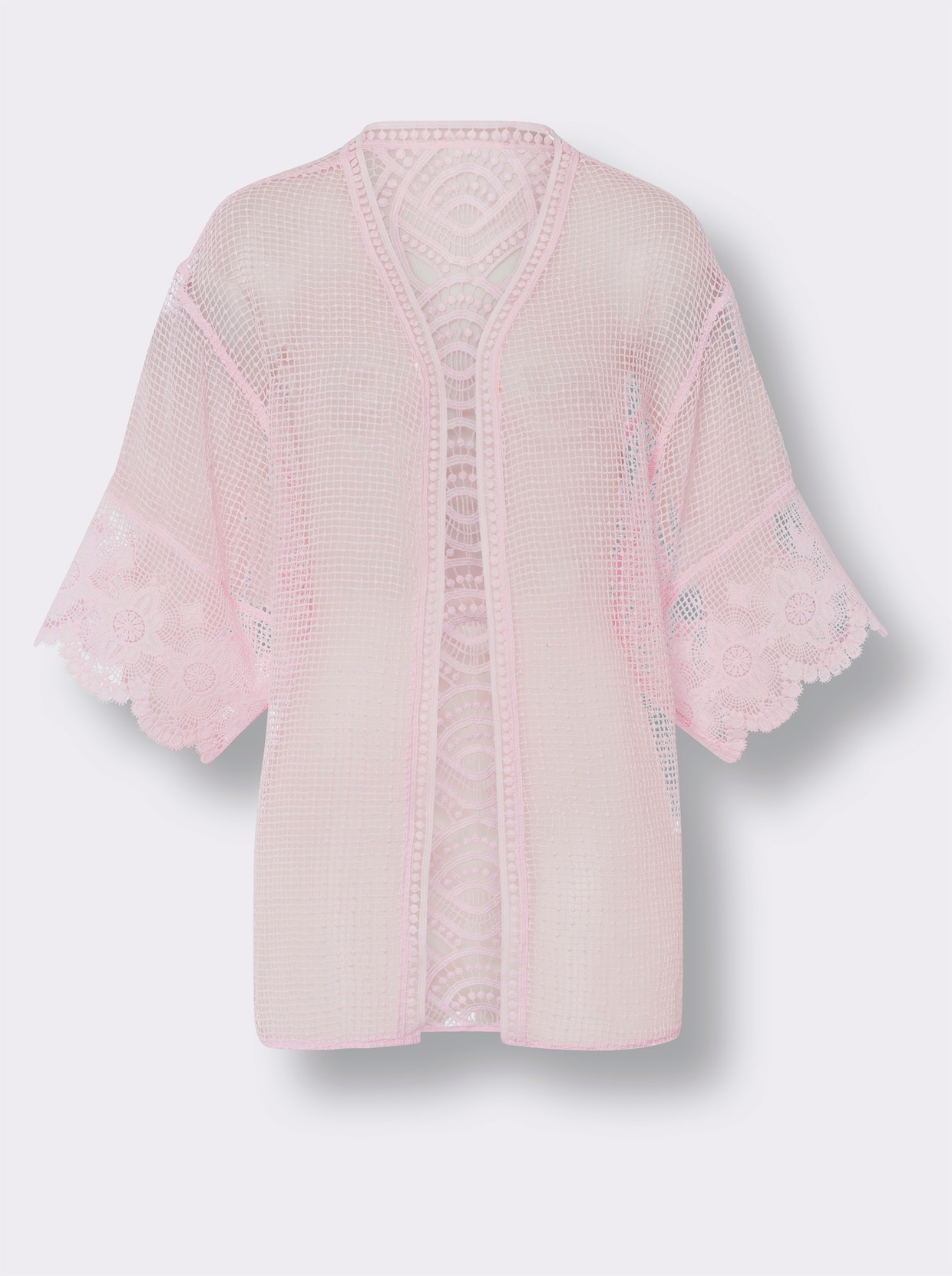 heine Shirtjacke - hellrosé