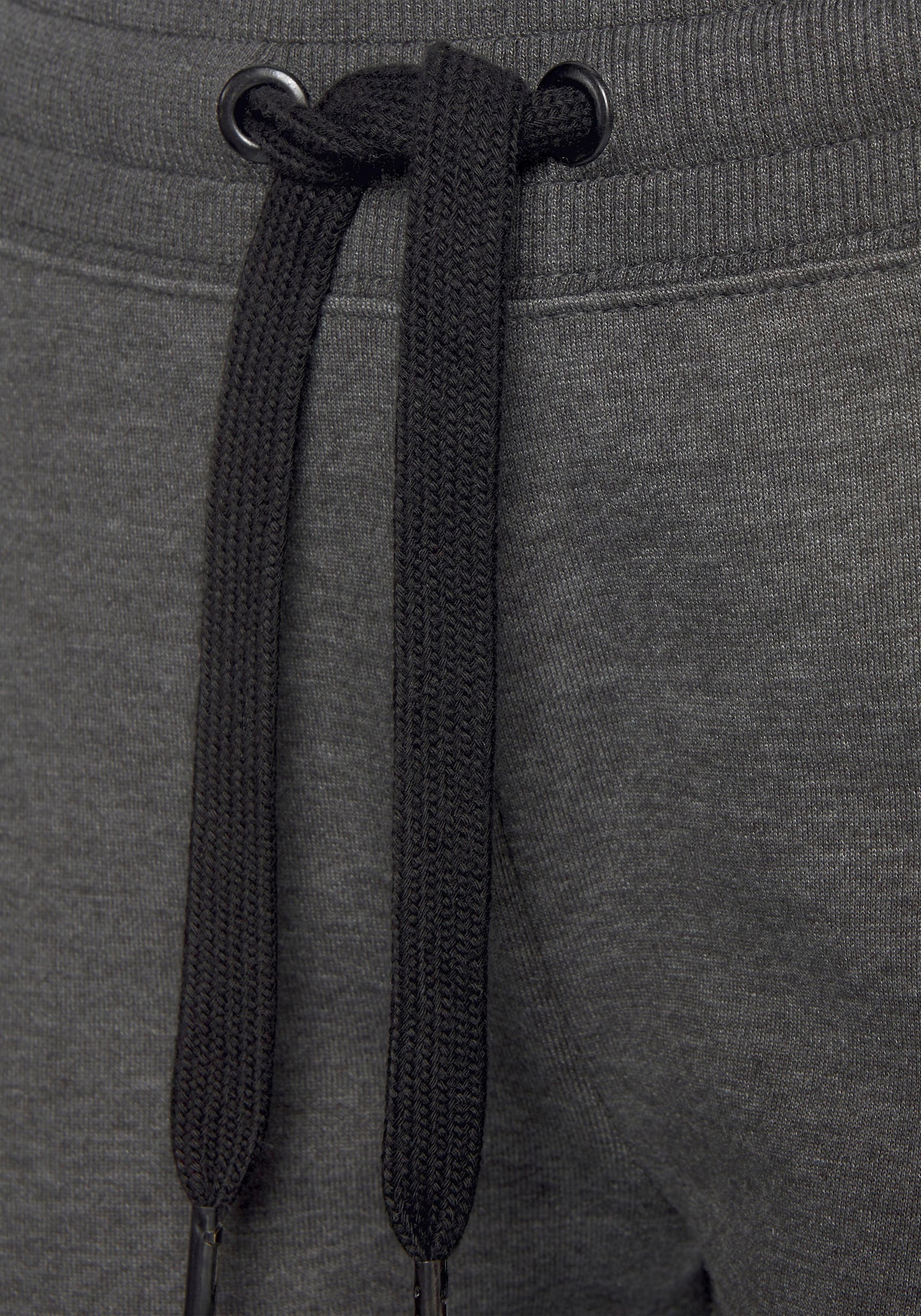 Bench. Loungewear Relaxshorts - anthrazit-meliert-schwarz