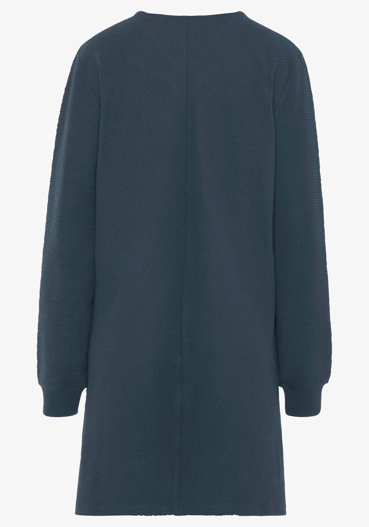 s.Oliver Robe en matière sweat - bleu pétrole