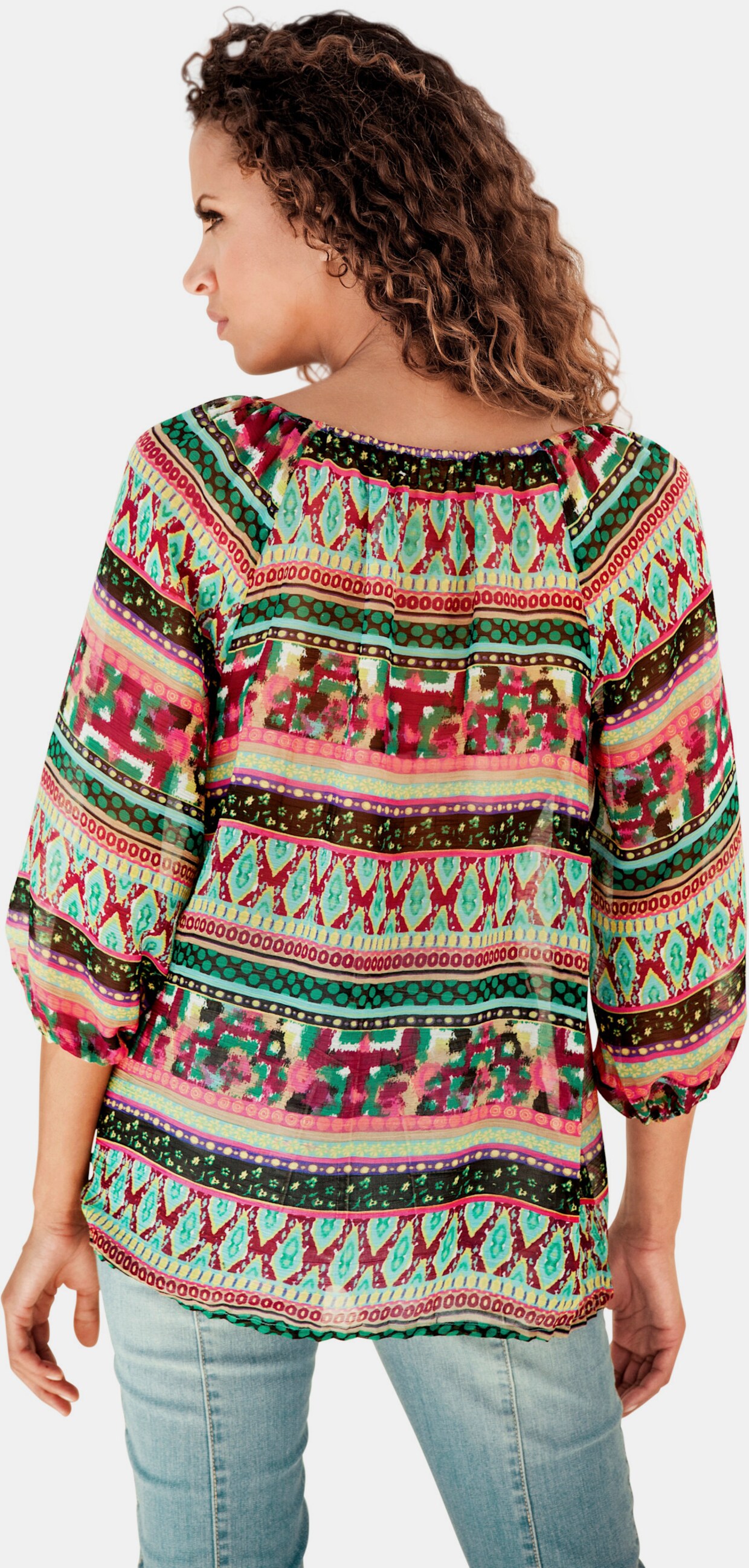 heine Blouse met print - bont
