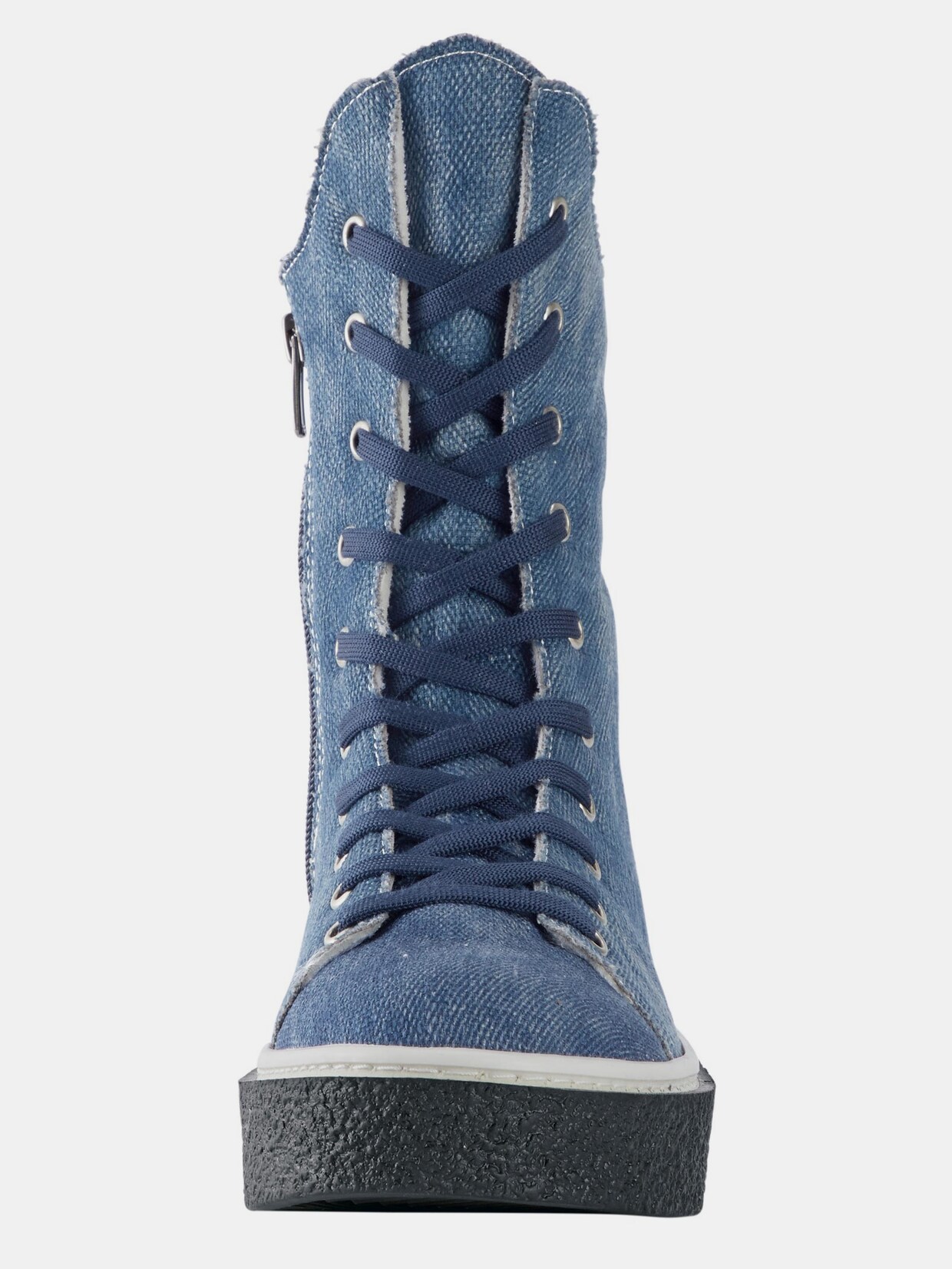 Andrea Conti Schnürstiefelette - jeansblau