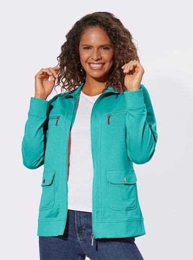 Shirtjacke - aqua